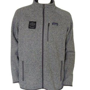 Patagonia Men’s Better Sweater Fleece Jacket Stonewash Large W/ Logo